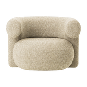 Drehsessel aus Stoff Gruppe 6 Zero 0001 Burra -. Normann Copenhagen