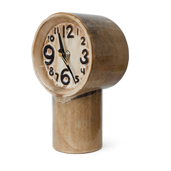 Orologio in ceramica retrò color crema - HKLIVING