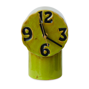Reloj retro de cerámica Olive - HKLIVING