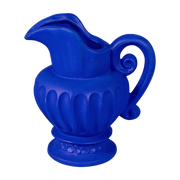 Vase Caraffa in terracotta blu 19 x 28 cm - Seletti