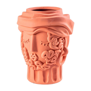 Vase visage en terre cuite 33cm Man - Seletti
