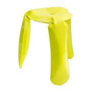 brillant Plopp mini Taburete de acero inoxidable amarillo - Zieta