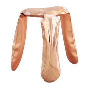 Tabouret en acier cuivré 35x50cm Plopp Standard - Zieta