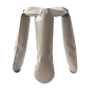 Tabouret en acier beige 35x50cm Plopp Standard - Zieta