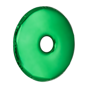 Miroir design en inox vert émeraude 75x6cm Rondo - Zieta
