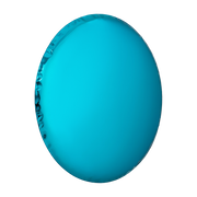 Miroir design en inox bleu saphir 150cm OKO - Zieta