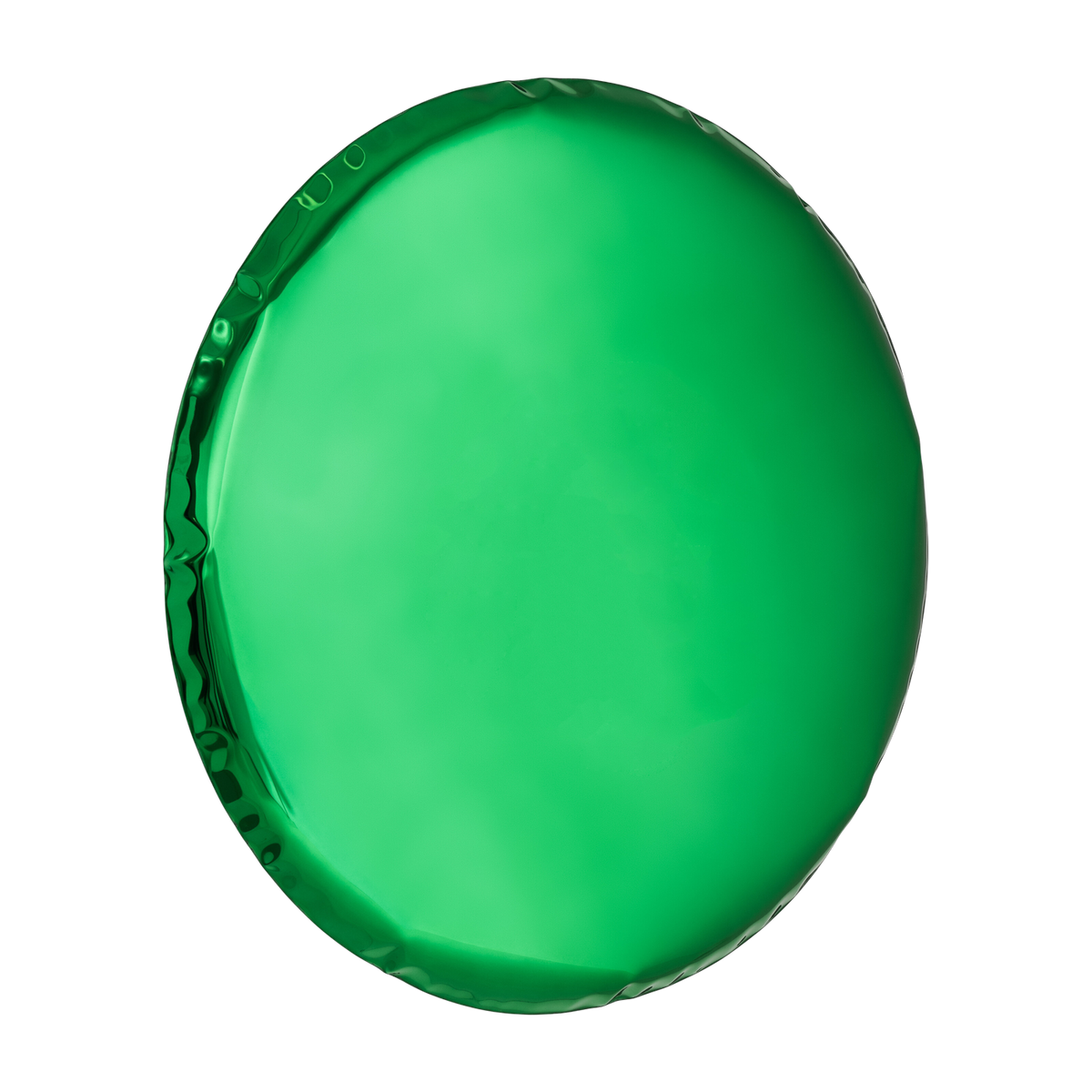 design Espejo de acero inoxidable verde esmeralda 95cm OKO - Zieta