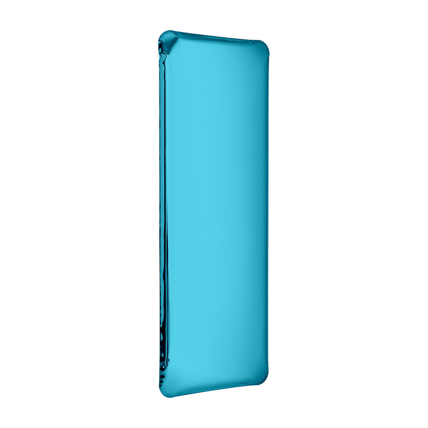 design Espejo de acero inoxidable azul zafiro 180x60x6cm Tafla Q1 - Zieta