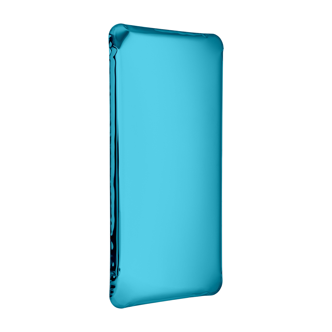 design Espejo de acero inoxidable azul zafiro 120x60x6cm Tafla Q2 - Zieta