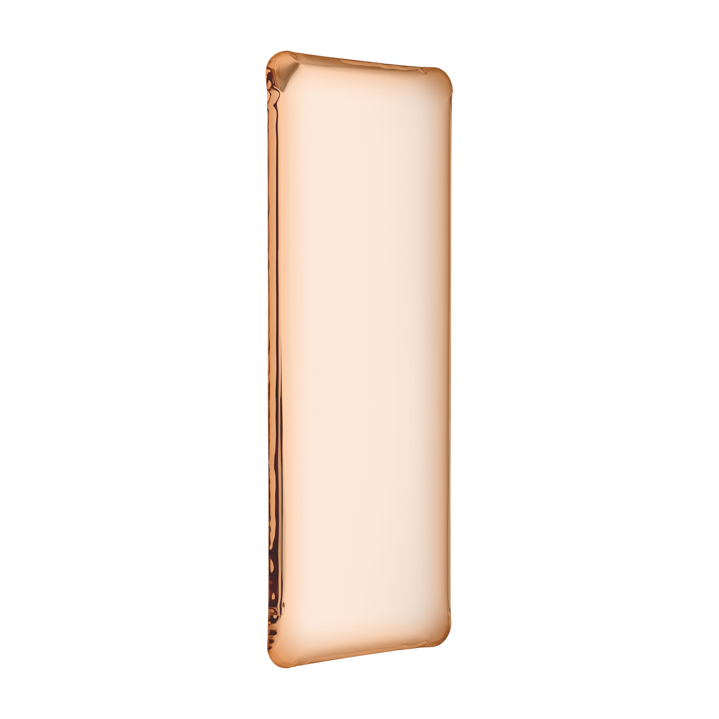 design Specchio in acciaio inox color oro rosa 180x60x6cm Tafla Q1 - Zieta