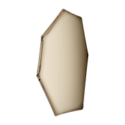 Miroir en inox doré 149x94x6cm Tafla C2 - Zieta