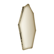Miroir en inox doré clair 100x50x6cm Tafla C4 - Zieta
