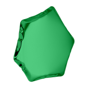 Smaragdgrüner Edelstahl-Spiegel 55x50x6cm Tafla C6 -. Zieta