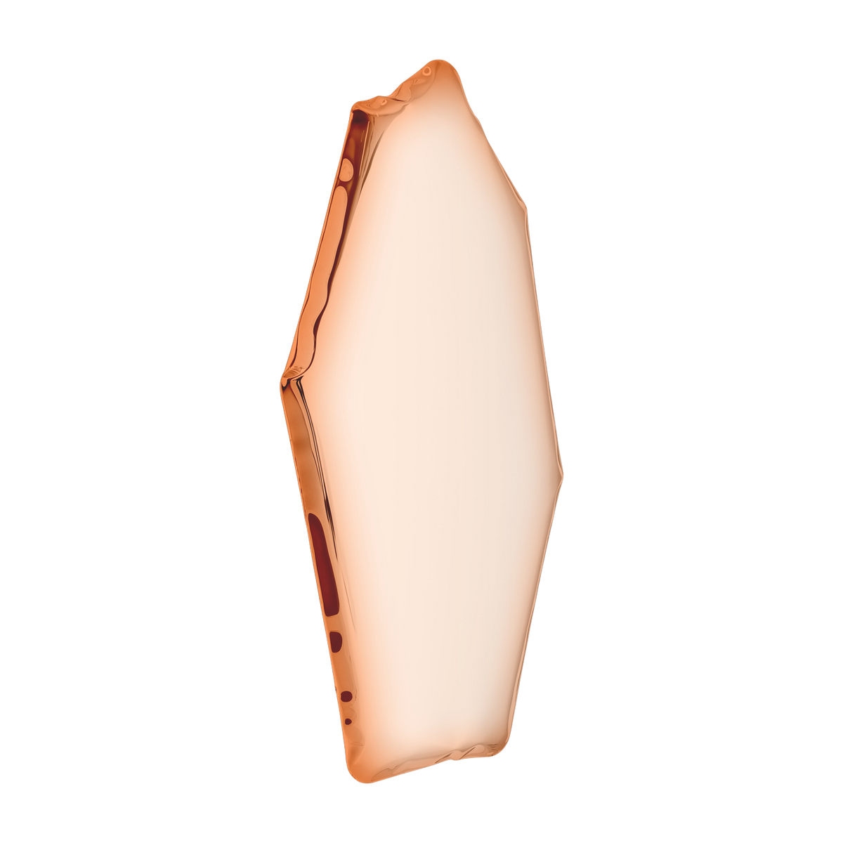 Specchio in acciaio inossidabile, rosa-oro 100x50x6cm Tafla C4 - Zieta