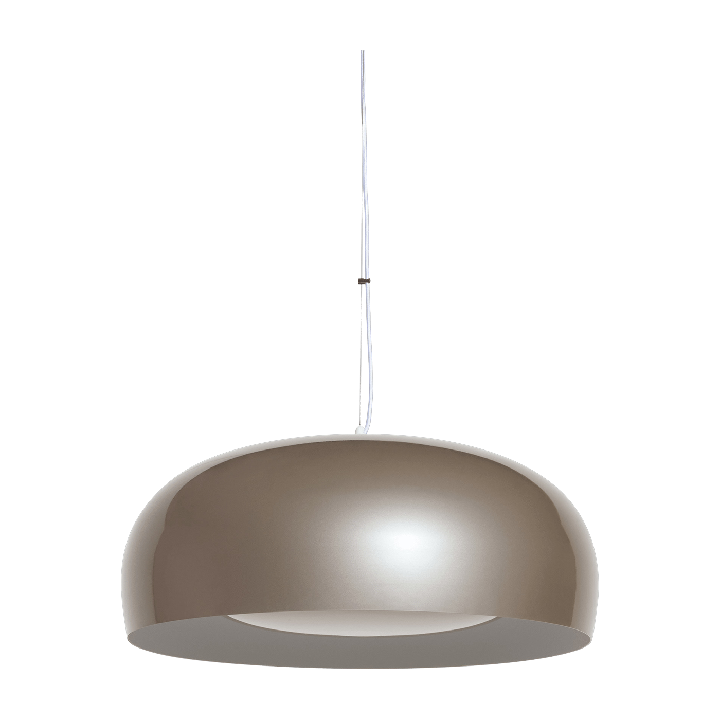 gris clair Brush Lámpara colgante de aluminio 60cm - Petite Friture