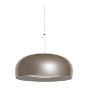 Aluminium pendant gris clair 60cm Brush - Petite Friture
