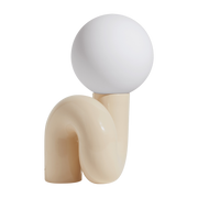 Large vanilla ceramic table lamp 51cm Neotenic - Petite Friture