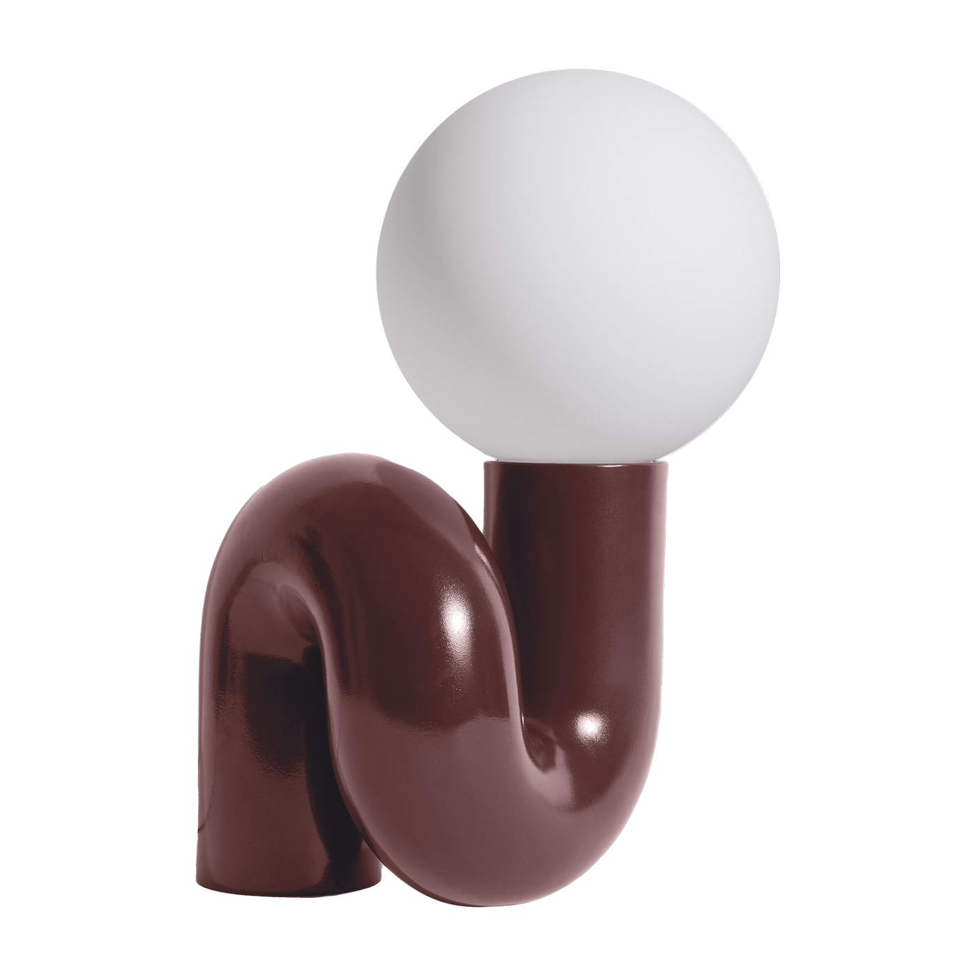 Grande lampe à poser en céramique griotte 51cm Neotenic - Petite Friture