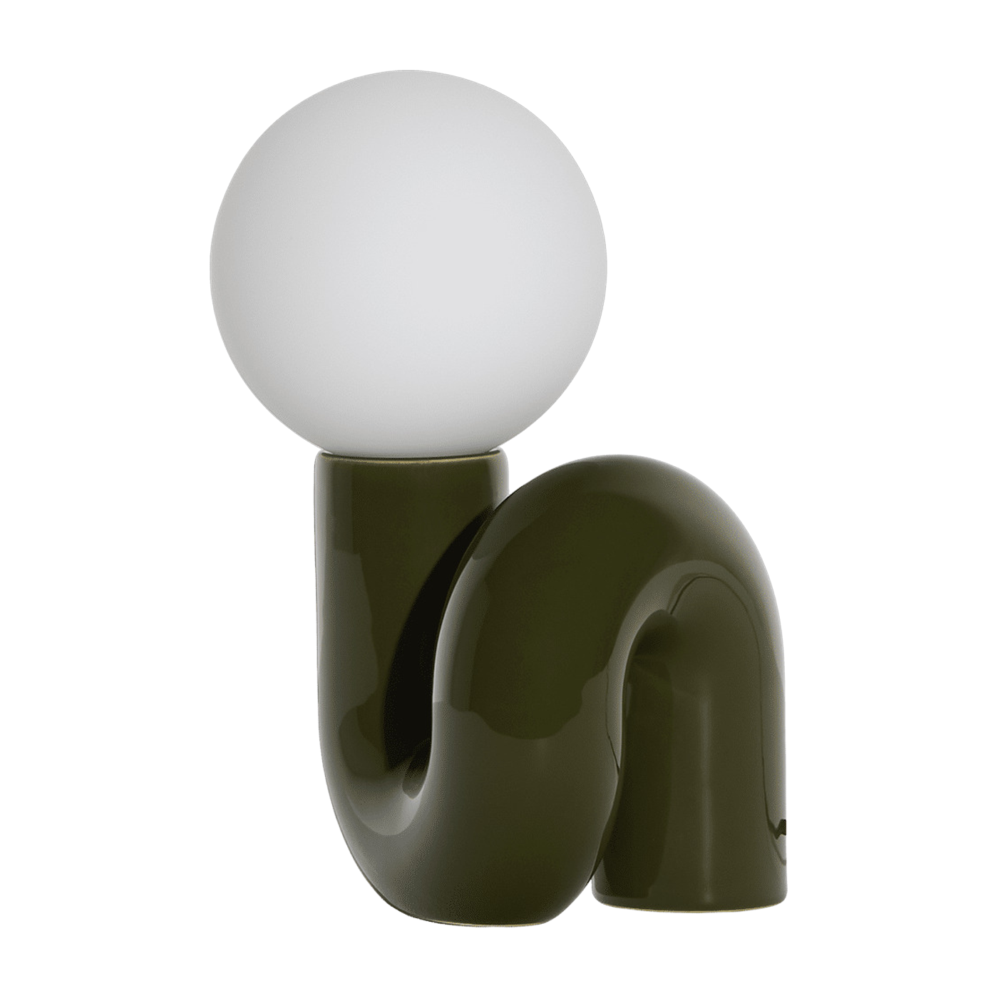 Lampe à poser en céramique vert 26cm Neotenic - Petite Friture