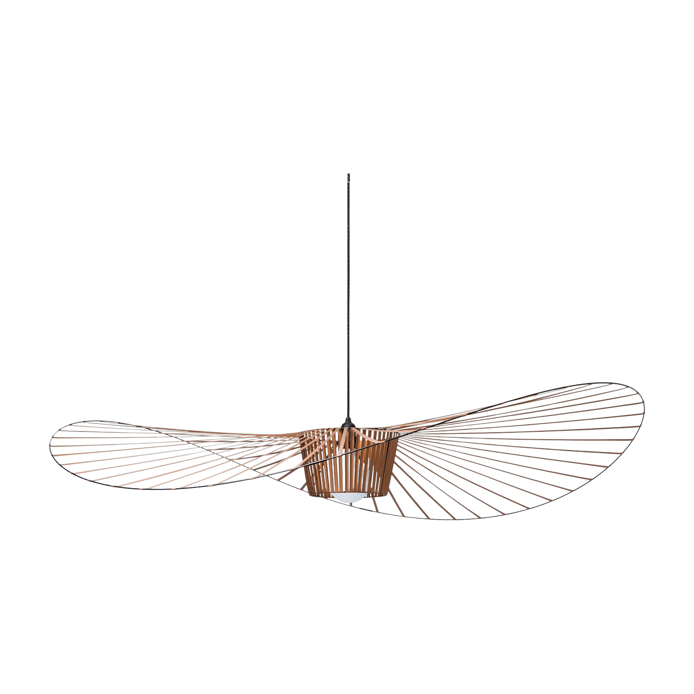 Hängeleuchte aus Kupferstahl 110cm Vertigo -. Petite Friture