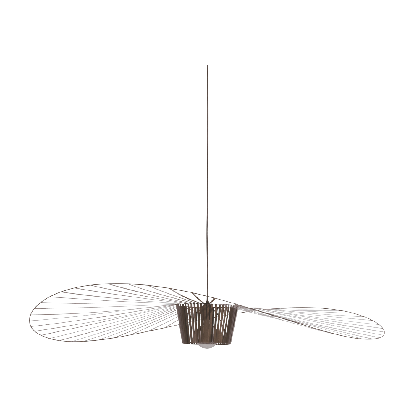 Suspension en acier bronze 110cm Vertigo - Petite Friture