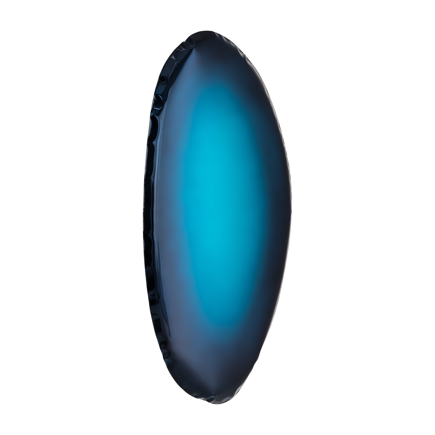 Espejo de acero inoxidable azul profundo 123x64x6cm Tafla O4 - Zieta