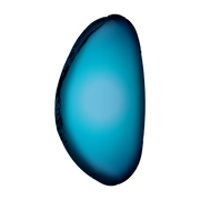Espejo de acero inoxidable azul profundo 124x79x6cm Tafla O3 - Zieta