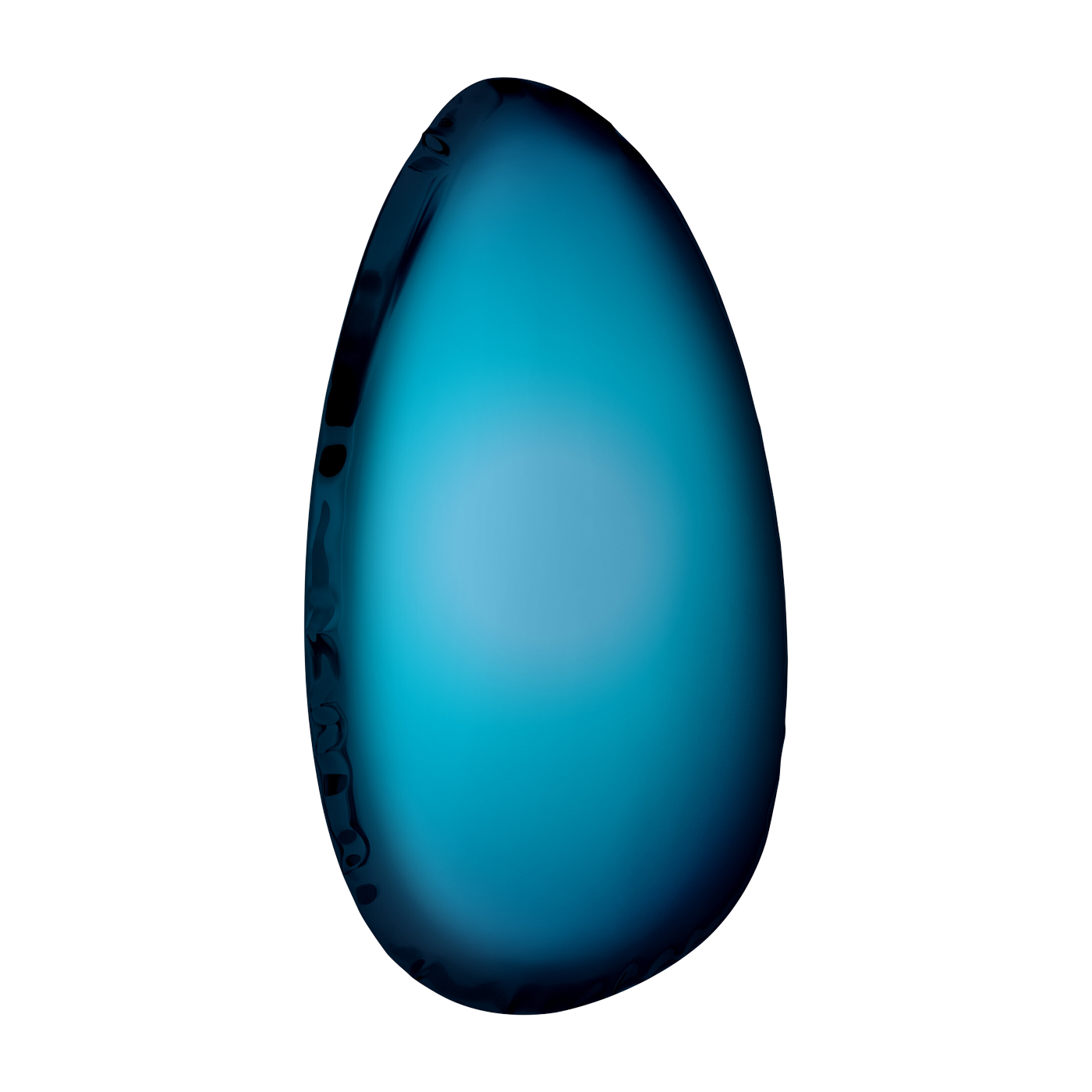 Espejo de acero inoxidable azul profundo 86x57x6cm Tafla O4. 5 - Zieta