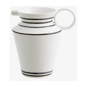 Carafe en grès blanc 16x20,5cm Capparis - Nordal
