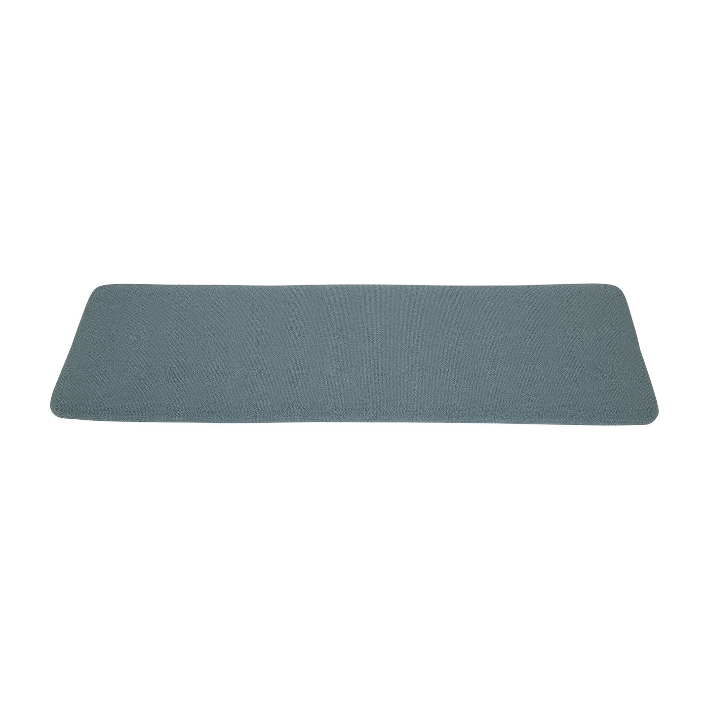 Sitzkissen für Bank Polyester dusty blue bouclé 95, 5x32cm Curva - - AYTM
