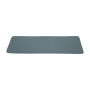 Coussin de siège pour banc en polyester dusty blue bouclé 95,5x32cm Curva - AYTM