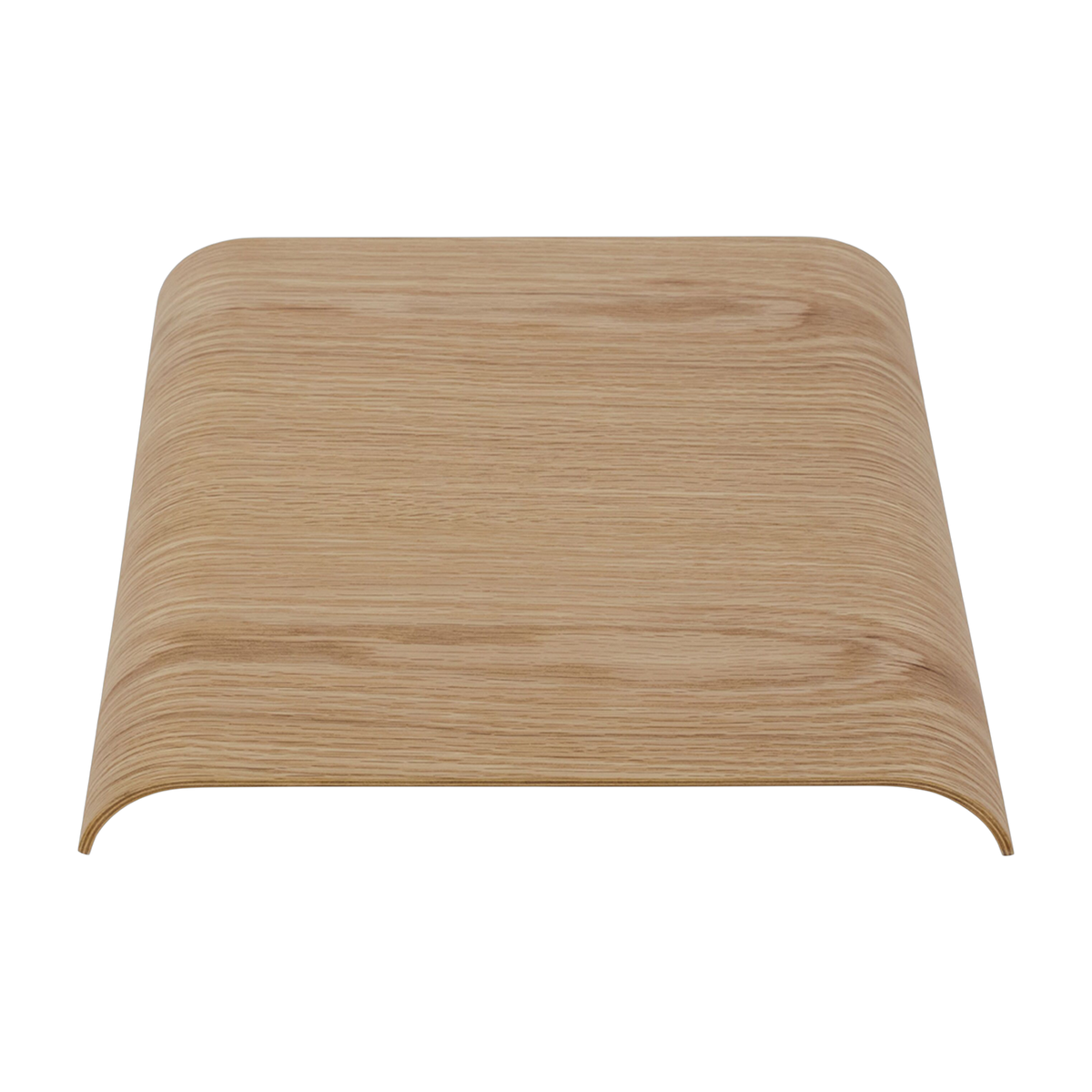 Platte für Hocker aus Eiche 33x32, 4cm Curva - -. AYTM