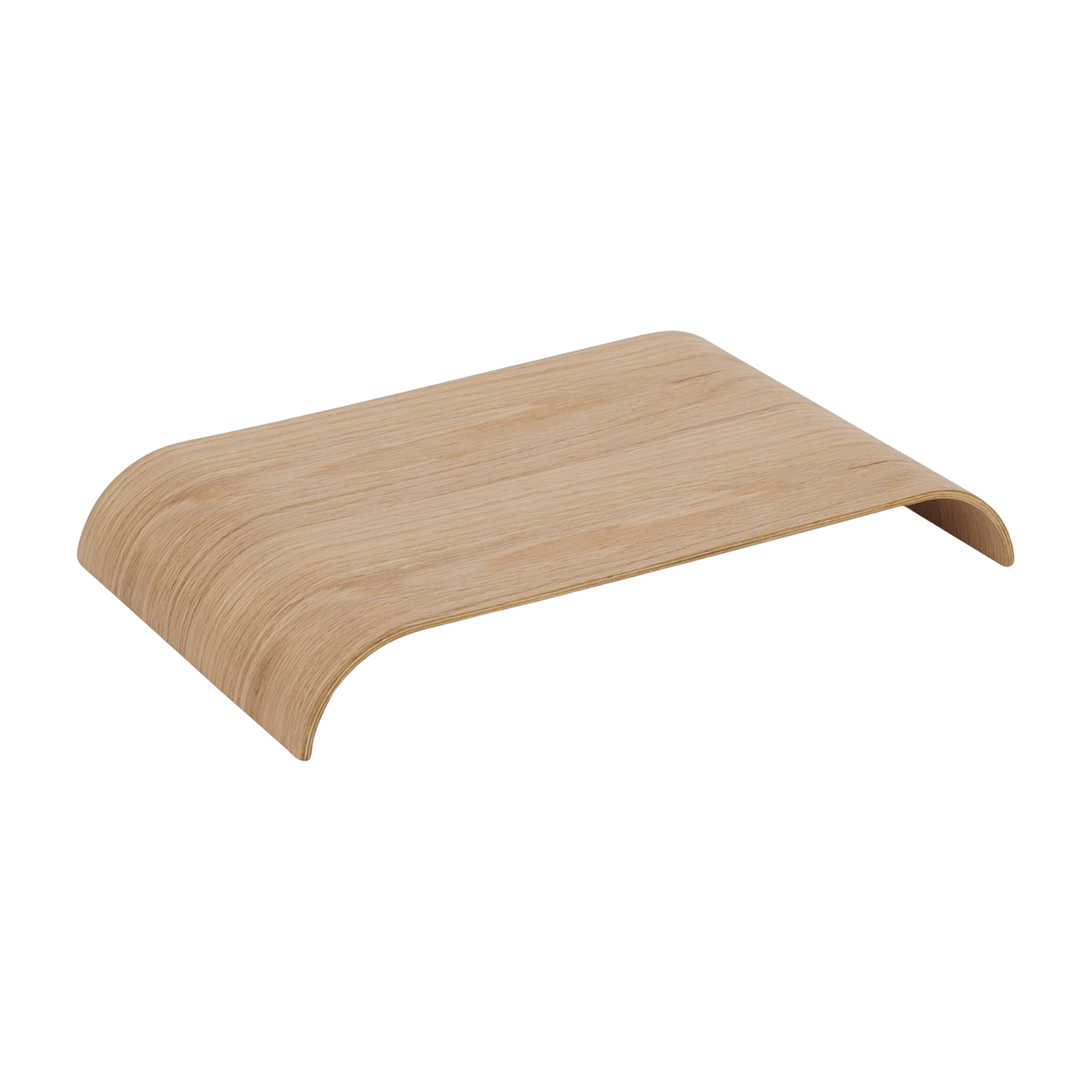 Curva Panel de estantería de roble 41x25, 3cm - AYTM