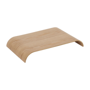 Curva Pannello per scaffale in rovere 41x25, 3 cm - AYTM