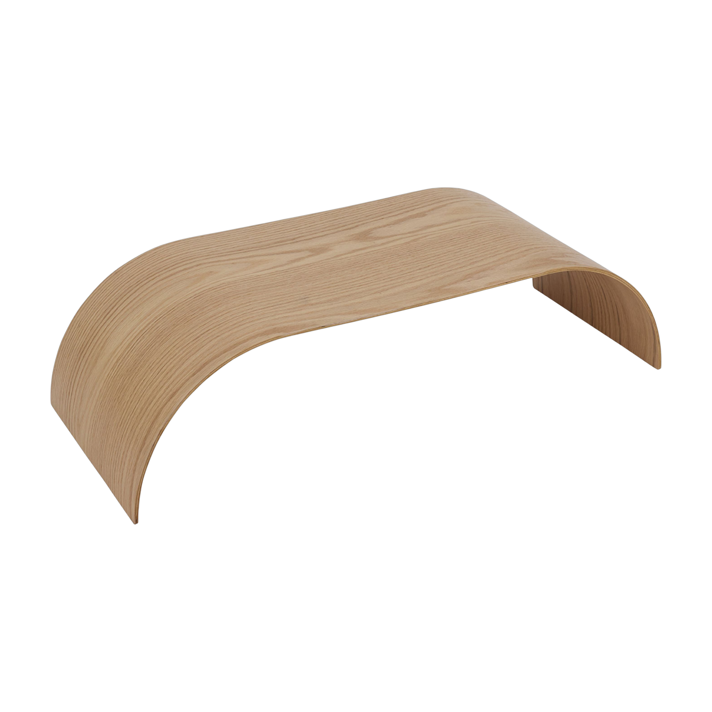 Curva Panel de estantería de roble 62. 2x25. 3cm - AYTM