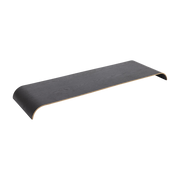 Platte für Regal aus schwarzer Eiche 81x25, 3cm Curva - -. AYTM