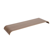 Curva Panel de estantería de nogal 81x25, 3cm - AYTM
