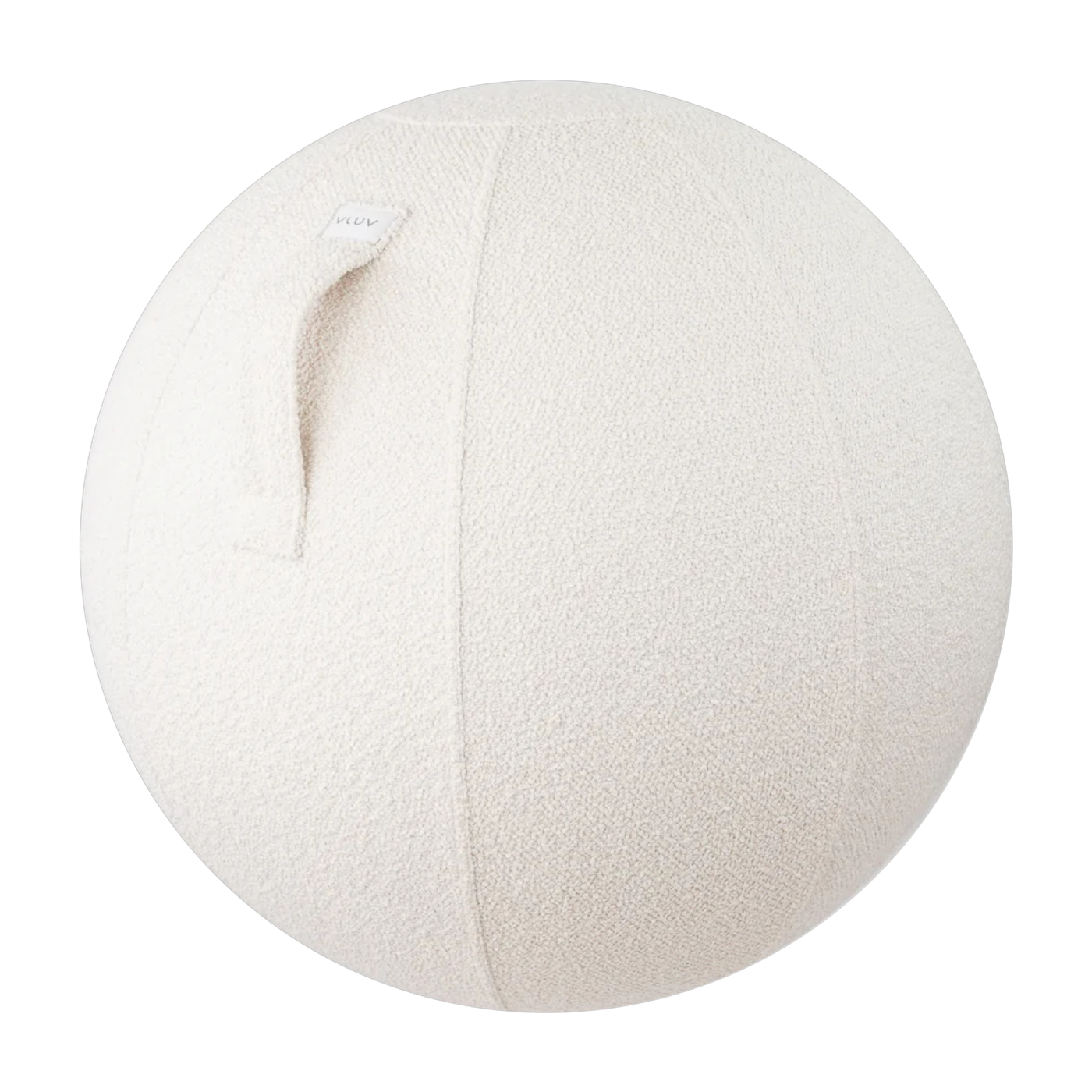 Diva Sedia ergonomica loopback bianco sporco 60 cm - VLUV
