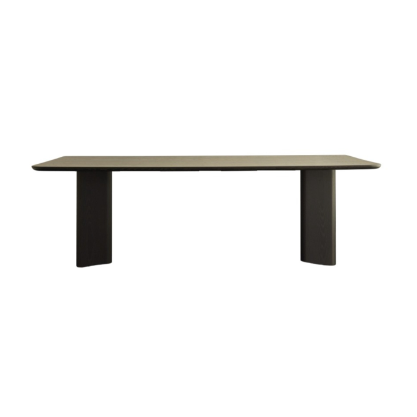 Tavolo da pranzo in frassino con finitura laccata nera 260x100cm Victoire - Gabrielle paris