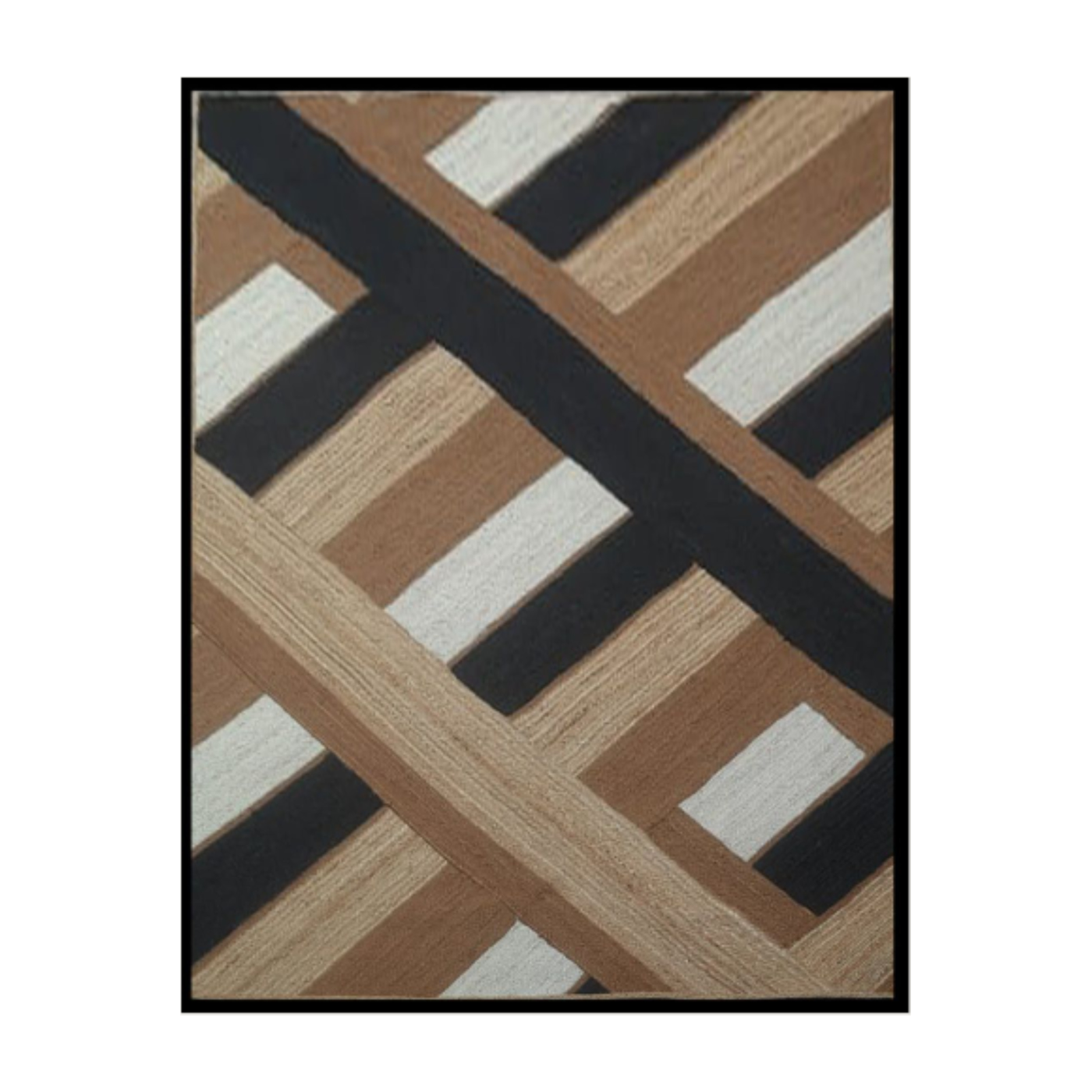 Alfombra de yute tejido natural 200x300cm Ambroise - Gabrielle paris
