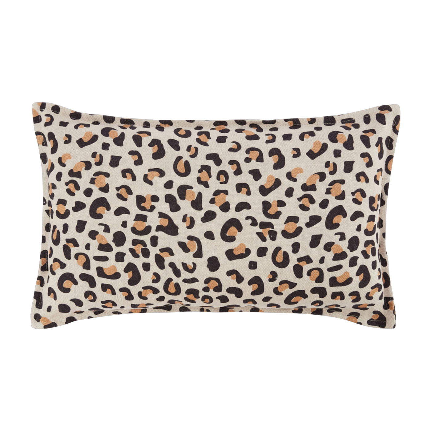 Cuscino in lino leopardato con imbottitura 30x50cm - Gabrielle paris