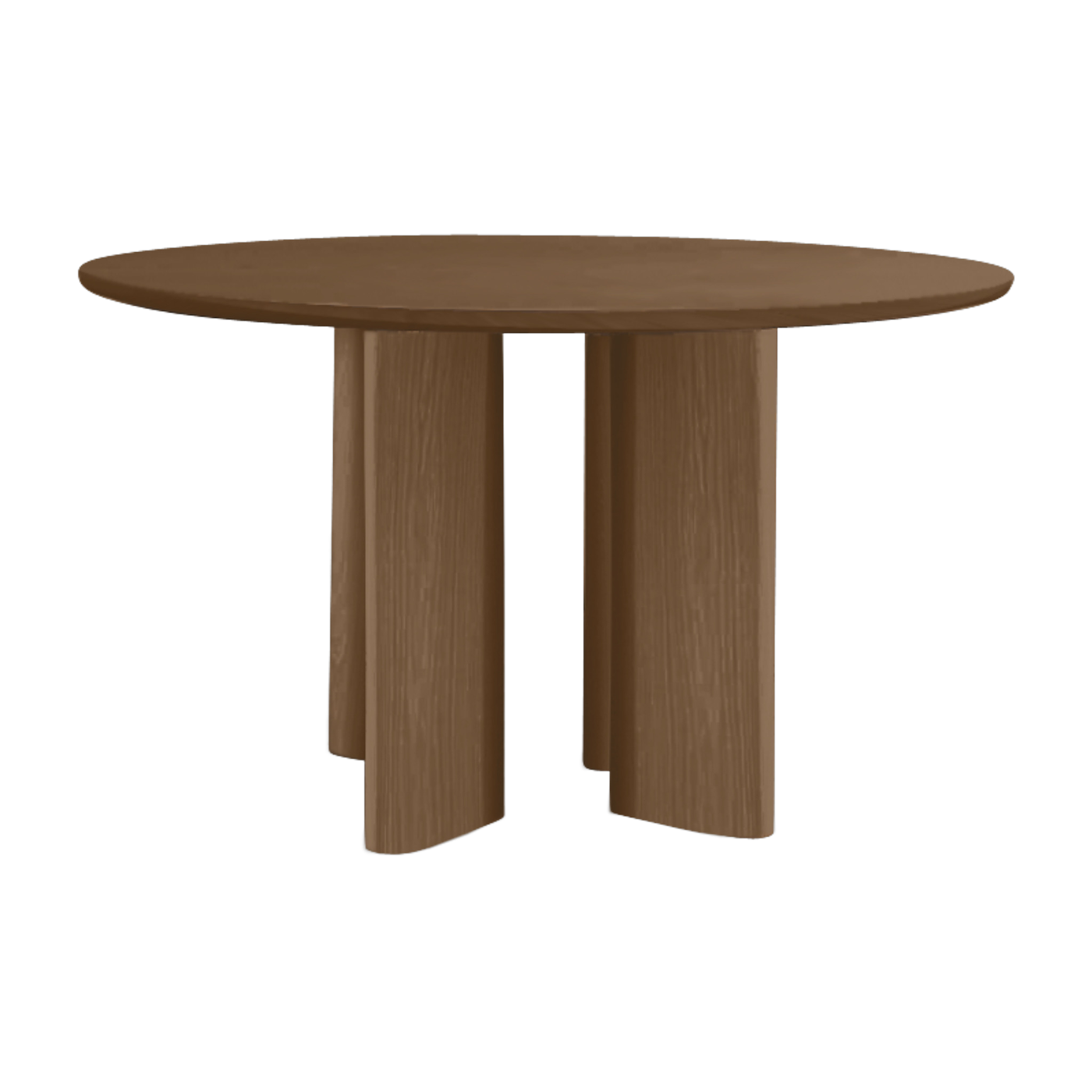 ronde Tavolo da pranzo in legno finitura noce 130x73cm Joe - Gabrielle paris