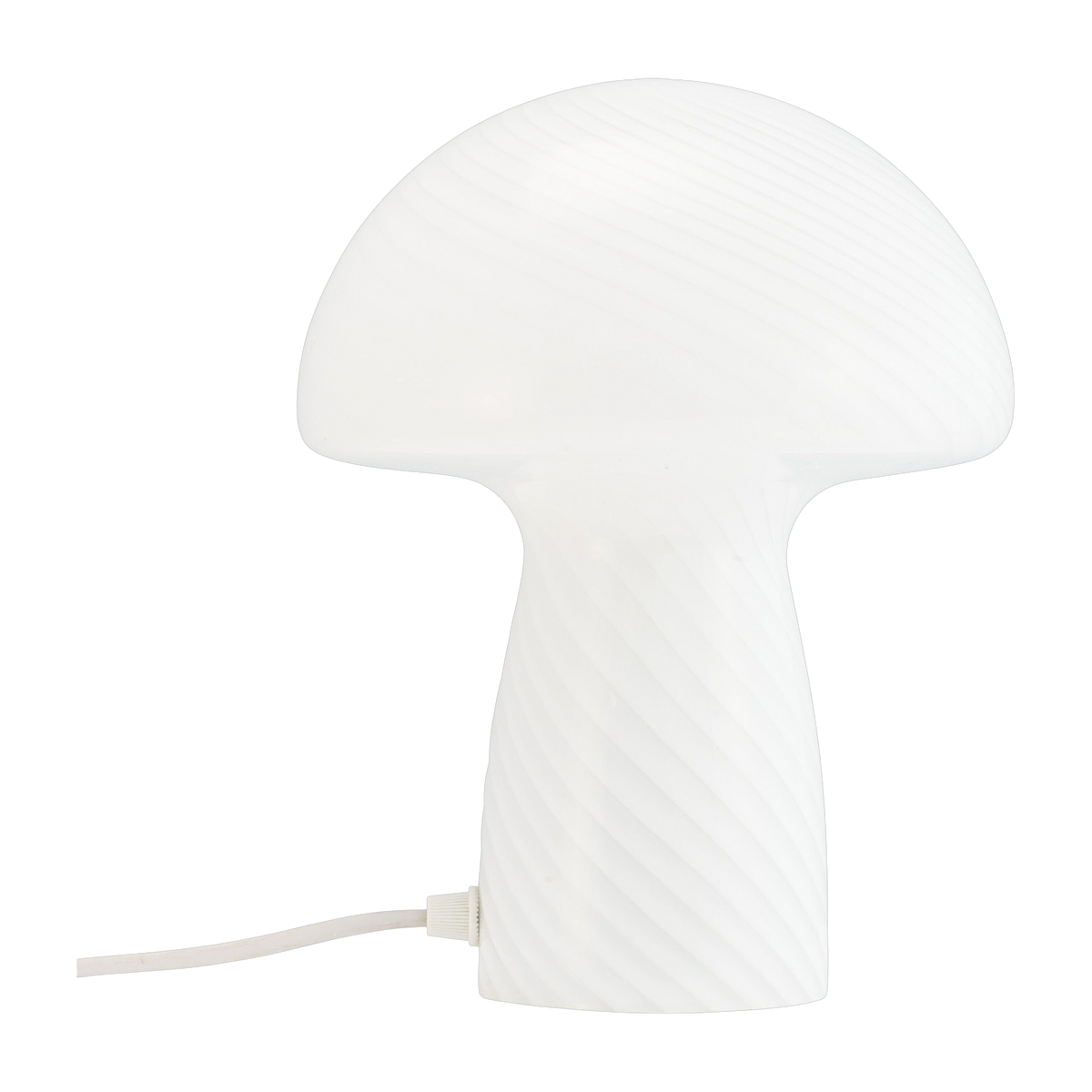 Lampada da tavolo in vetro Jenny Mushroom 18x23cm - bianco Dyberg larsen