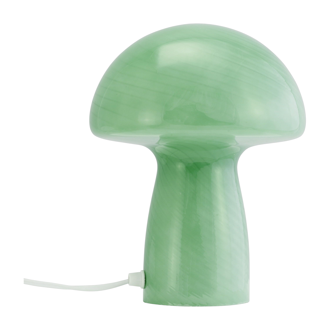 Lampada da tavolo in vetro verde fungo 18x23cm Jenny - Dyberg larsen