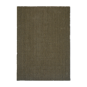 Wollteppich Schachbrettmuster braun 150x240cm Hector - - Gabrielle paris
