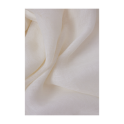 Rideau en voile de lin chevron milk 140x280cm - Gabrielle paris