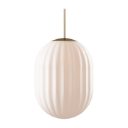 Modeco cream cable white oval pendant light Plus Exhibition model - Nordic Tales