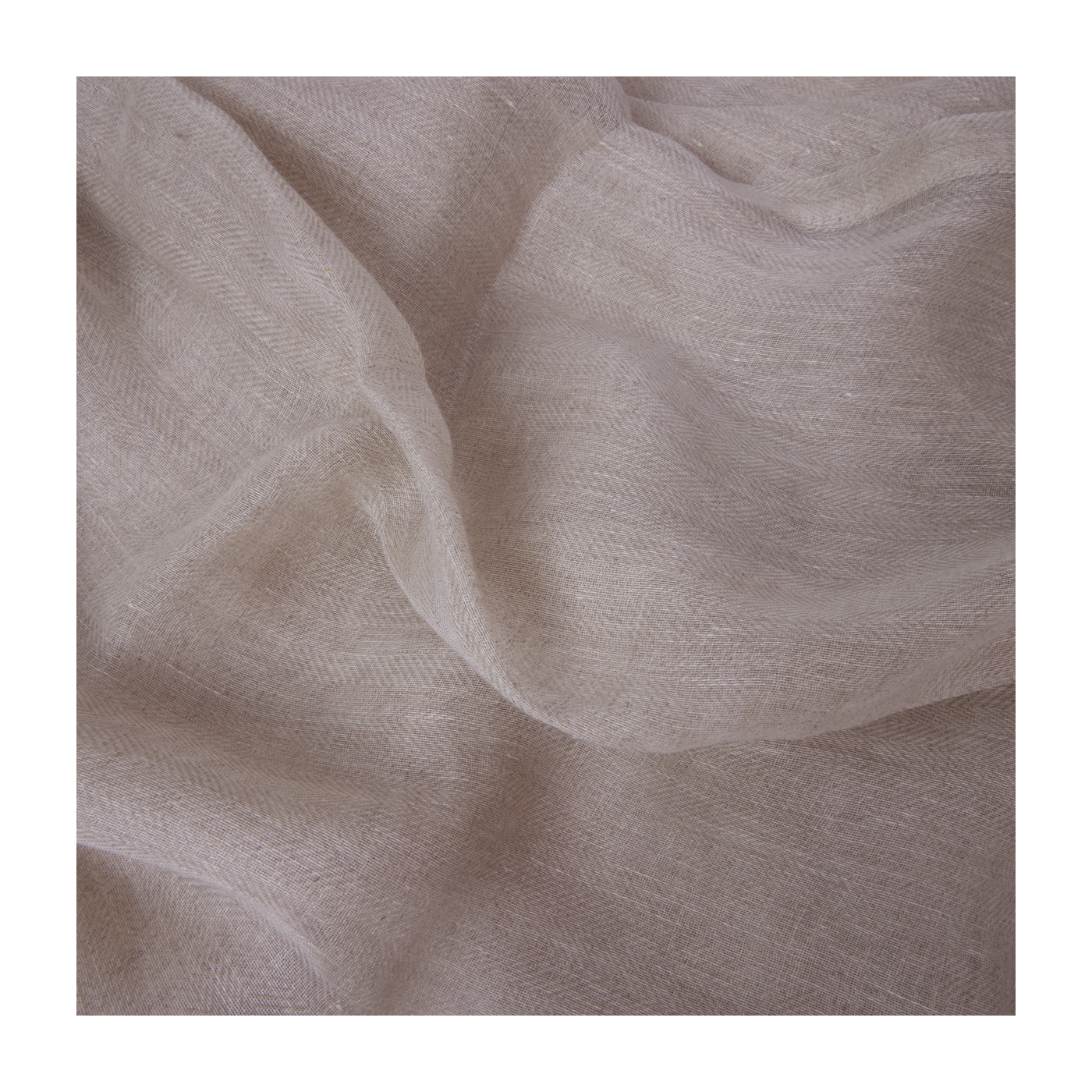 cortina de voile de lino natural en espiga 140x280cm Gabrielle paris