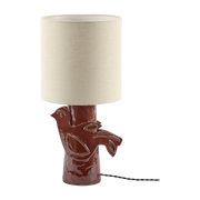 Lampada da tavolo Colomba in gres rosso smaltato 52 cm Paloma - Serax