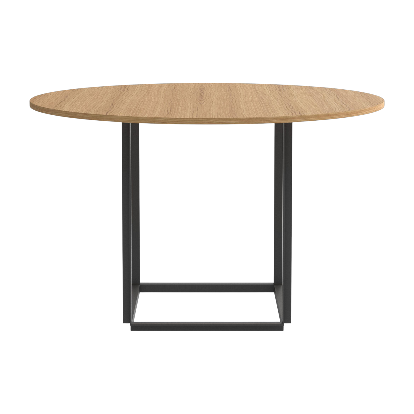 Florence New Works Tavolo da pranzo in rovere chiaro 120 cm - -2